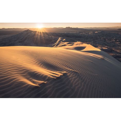 Papier peint panoramique naturel Hauteurs du Mojave (1/4)