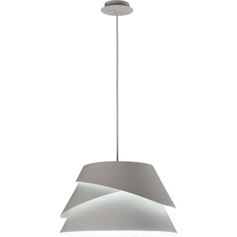 Suspension, Suspension Alboran Blanc en Metal, MANTRA (1/5)