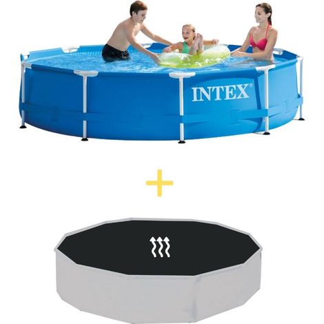 Frame Pool Rund - 305x76 cm - 4-teilig S21327 (1/5)