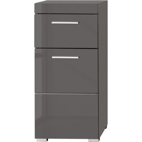 Trend-Team AMANDA mueble bajo baño gris 37 cm (1/5)