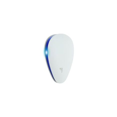 Répulsif ultrasonique souris et rat, prise électrique, sans bruit, sans odeur, blanc –