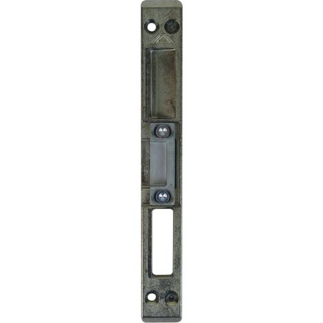 Gâche centrale pour crémone Fasteo – Compatible avec serrures Roto H600/H620 – Sens d'ouverture DIN droite – PVC