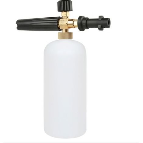 Réglable Distributeur de Savon Canon à mousse Lance Mousse Neige Compatible pour Kärcher K série K2/K3/K4/K5/K6/K7 Haute Pression Nettoyage Voiture Laveuse (1/5)