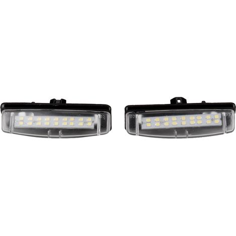 Phaque plaque d'immatriculation LED 2 pièces 12V SMD pour Toyota Camry LS430 (1/5)