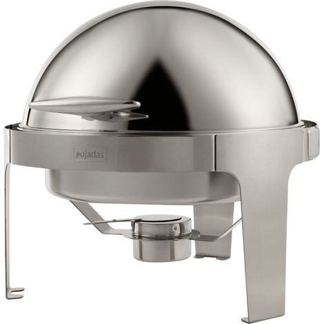 Chafing Dish Rond avec Couvercle Roll Top 6 L - Pujadas