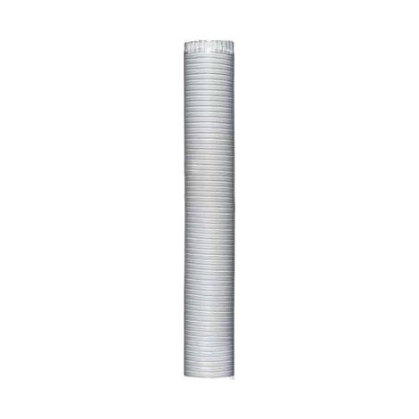 TUBO RULLATO ALLUMINIO BIANCO