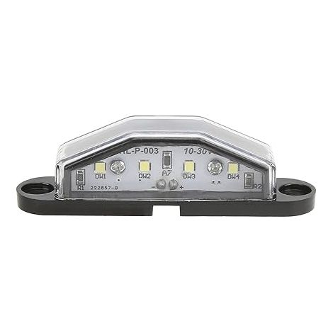 V IP67 Feu De Plaque D'immatriculation Feux Arrière De Remorque Feux D'avertissement De Voiture Camion 4LED Pour RV Van (1/5)