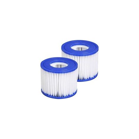 Filtre Spa pour bestway 58323, Cartouche filtrante Taille 6 pour LayZSpa, pour Monaco, pour Miami, pour Vegas (Lot de 4)