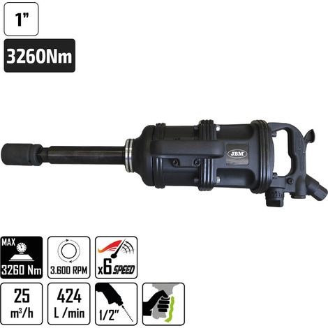 JBM 52814 - Pistola neumática para Rueda de camion (1/5)