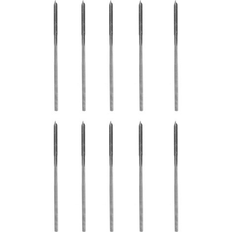 10 alésoirs machine 1.6mm acier rapide à queue cylindrique, outils de perçage de précision, accessoires d'usinage. (1/5)