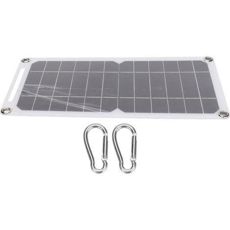 Panneau solaire portable 6W 5V monocristallin flexible pour téléphone, voiture, bateau (1/5)