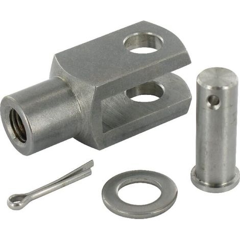 Horquilla hembra M16 RVS inox. UNIVERSAL GM16CR (1/2)