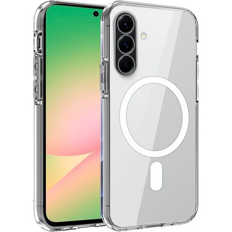 Carcasa COOL para Samsung A566 Galaxy A56 5G Magnética Transparente
