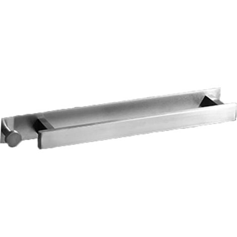 Porte-Serviettes - Acier Inoxydable 304 - Auto-Adhésif Sans Perçage - Pour Salle De Bain Cuisine Appartement - 40 x 4.5 cm (1/5)