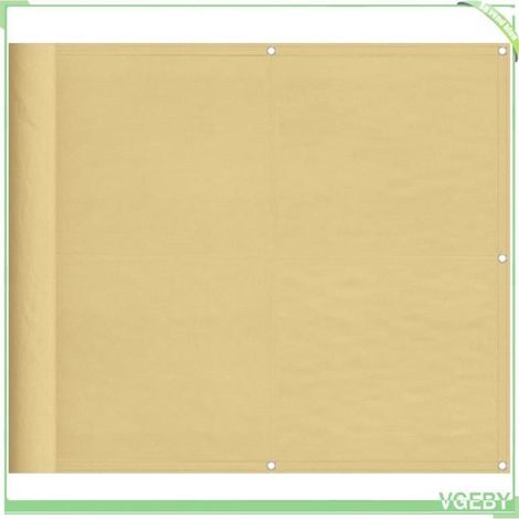 Écran de balcon - FAFEICY - 4000030 - 90x500 cm - 100% polyester Oxford (revêtement PU) - Résistant eau & UV (1/5)