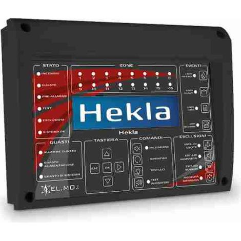 Repeater-Panel für Steuergeräte der HEKLA-Serie, das in ein Netzwerk aus Steuergeräten und Repeater-Panels integriert werden kann