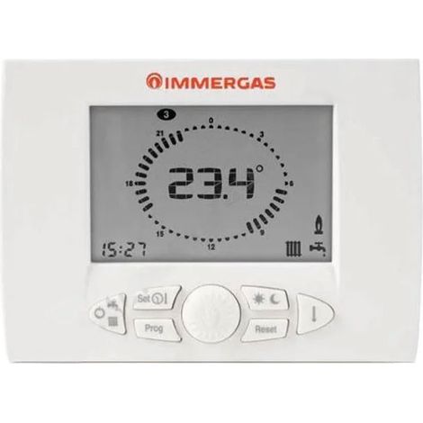 Immergas CRD PLUS Comando remoto digitale modulante per caldaie 35 kW (tranne ARES, HERCULES, MYTHOS HP e VICTRIX SUPERIOR ErP) 3.032645