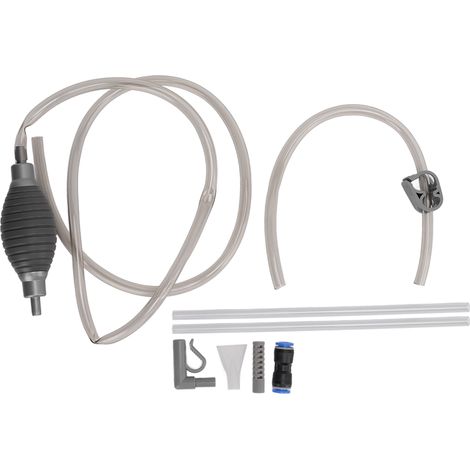Nettoyeur de Siphon d'aquarium, dissolvant de sable en plastique avec 3 buses pour le nettoyage d'aquarium, changement d'eau, Type Standard (1/5)