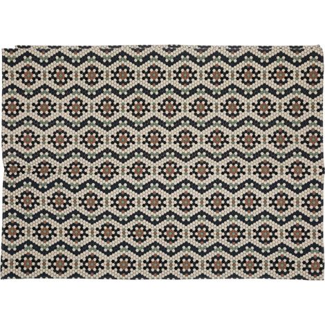 Tappeto in cotone mozeka 120x170cm - Atmosphera créateur d'intérieur (1/3)