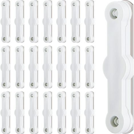Clips de fixation auto-adhésifs pour moustiquaires-adaptés aux moustiquaires,aux moustiquaires de fenêtre et aux moustiquaires anti (1/5)