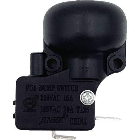 Interrupteur anti-inclinaison THP-ATM pour chauffage de terrasse, interrupteur à décharge FD4 250 VAC 15 A, 125 VAC 20 A T125 (1/5)
