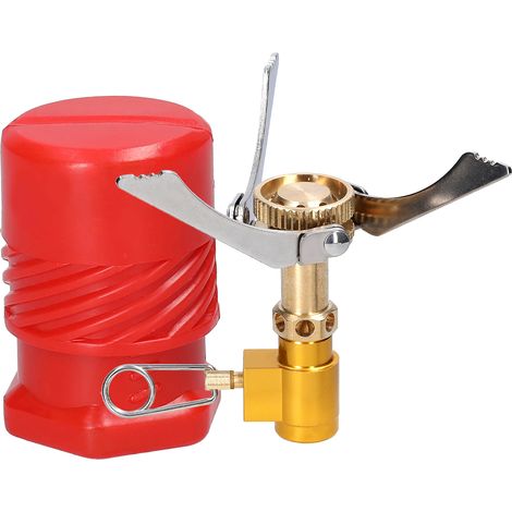 Réchaud de Camping Portable, brûleur à gaz, tête de Camping pliable, 1600W, pour la cuisine en plein air, pique-nique et randonnée (1/5)