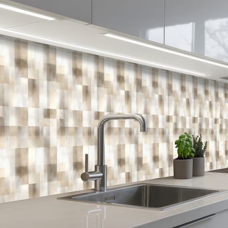 SCHIENALI CUCINA Struttura - Lino - Beige 400x60 cm (1/5)