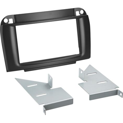 Support Autoradio 2Din pour Mercedes Classe CL S en noir