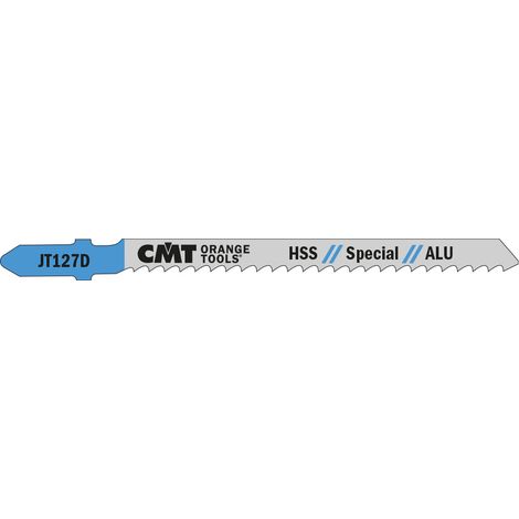 CMT JT127D-5-5 jig saw blades hss 100x3x8tpi (aluminium/straight/fine)