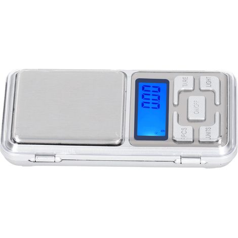 Mini balance électronique multifonctionnelle de haute précision avec écran LCD pour aliments et bijoux, 200 g, 0,01 g (1/5)