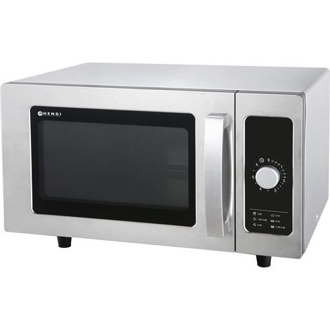 Forno a microonde professionale con timer, 1000W, capacità 25L (1/2)