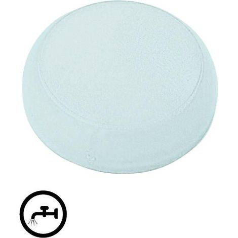 Verrine voyant lumineux blanc plate symbole d'ecoulement liquide EATON M22-XL-W-X16