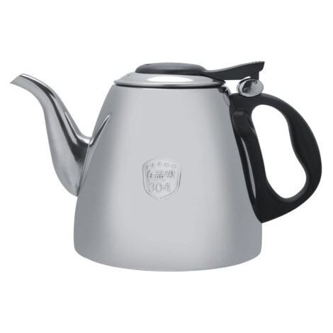 Jeffergarden Théières pour Cuisinière Induction avec Poignée Résistante à la Chaleur Caféière en Acier Inoxydable Bouilloire Thé Services à Thé et à Café (1.2L) (1/5)