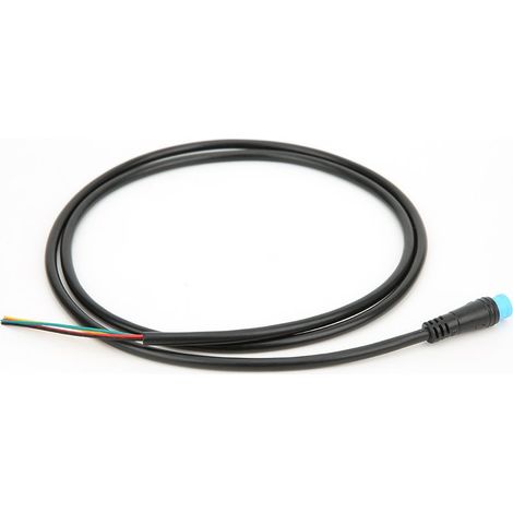 Câble de signal 4 fils pour modification batterie lithium vélo - Accessoire pratique en matériau composite - Connecteur mâle (1/5)