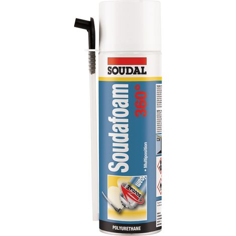 Soudal Soudafoam 360° expansive Schaum gelb 510 ml