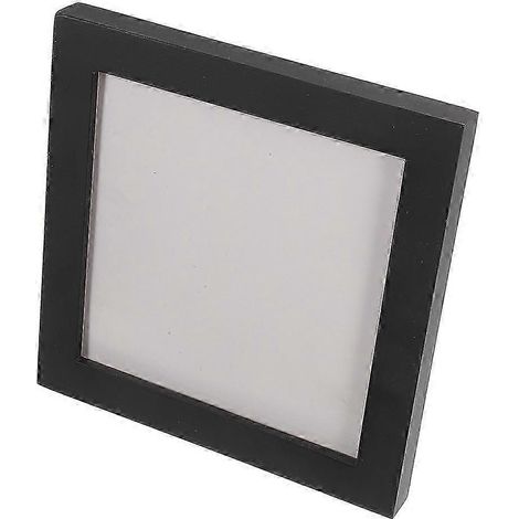 Cadre photo carré au design élégant, idéal pour la chambre ou le bureau. Présentoir multifonctionnel pour collection de CD (1 pièce). (1/5)