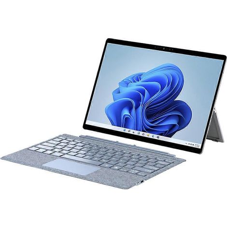 SF-1089D Pour Microsoft Surface Pro 7+/7/6/5/4/3 Clavier avec pavé tactile rétroéclairé Microfibre PU Cuir