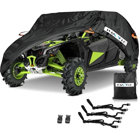 UTV Abdeckung wasserdicht Oxfordgewebe 4 bis 6 Double Row Seats-Plus (1/5)