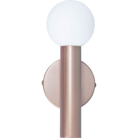 Applique murale moderne café globe blanc G9 5W Italux (1/3)