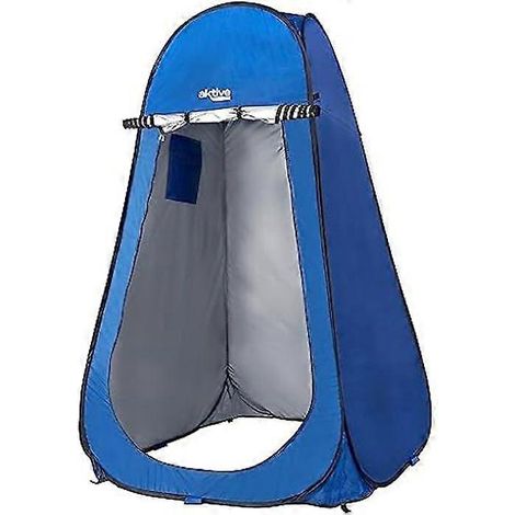 Tente de douche pliante Anngrowy - Salle de bain portable pour le camping, toilettes et vestiaire - Imperméable UPF40+ (1/5)