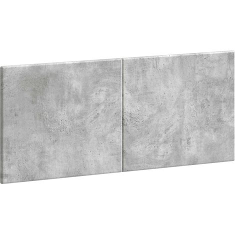 Wall-Mounted Headboard BREDA Concrete Grey Engineered Wood vidaXL (1/5)