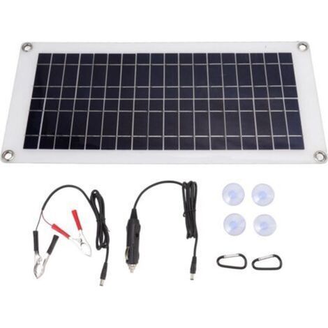 Panneau solaire Lightweight Minofroofroproof Portable Flexible avec 2 sorties USB pour le navire de la voiture (1/5)