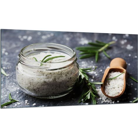 PLAQUE DE PROTECTION EN VERRE POUR CUISINIÈRE 90x52 SEL (1/5)