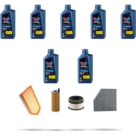 Kit tagliando 4 FILTRI e 7L OLIO compatibile con Mercedes Classe E (W213,S213,A213) E300 D eq 195kw Dal 2021 (1/5)