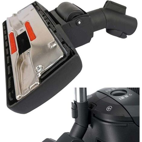 Brosse d'aspirateur Remplacement pour Miele S 8340 S8340 EcoLine PowerLine, S1 S2 S2 S4 S5 S6 S8, Class C1, Compact C1 C2, Complete C1 C2 C3, Swing H1 - avec dispositif de stationnement encliquetable (1/3)