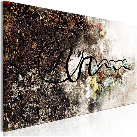 Tableau Souffle de l'Orient Étroit - 150 x 50 cm (1/4)