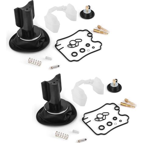 Kit di riparazione carburatore, 2 set di accessori per la sostituzione del carburatore e la revisione del kit per Yamaha TDM 850 / TDM 850N / XTZ 750H / XTZ 750R (1/5)