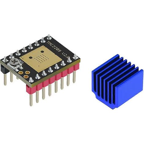V2.0 Schrittmotortreiber 2,5A UART Ultraleise Stepsticks Unterstützt Step/Dir und UART-Modus für 3D-Drucker-Steuerplatinen()