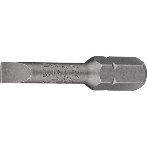 Bit 2210-8 ∙ Attacco esagonale, massiccio, 5/16 di pollice (8 mm) ∙ Profilo ad intaglio ∙ AC 0,8 x 5,5 mm