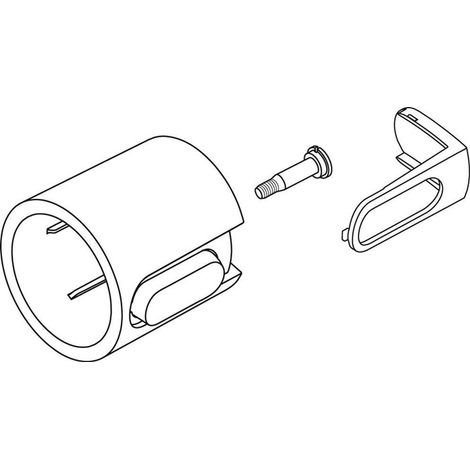 IS Mengengriff Ceratherm 100, mit Kappe und Schraube, Chrom